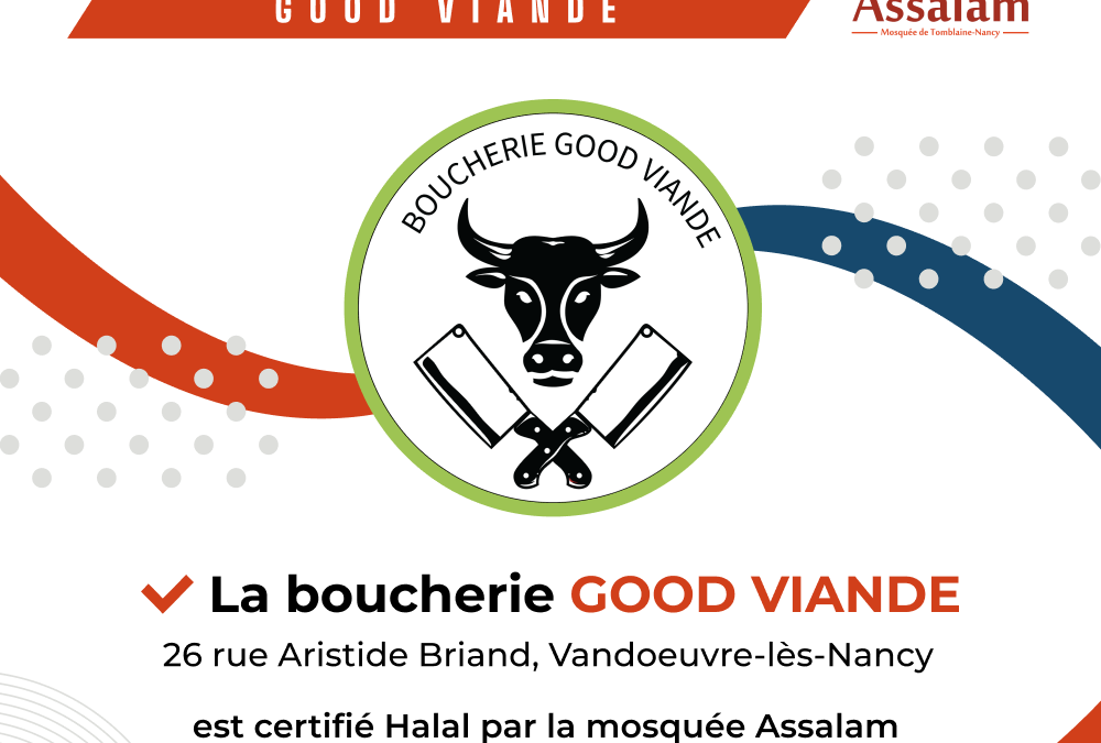 Nouvelle boucherie certifiée : GOOD VIANDE à Vandœuvre-lès-Nancy